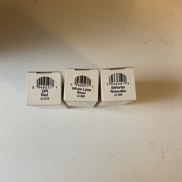 Bundle of 3 OPI lip Colour - Picture 3 of 4